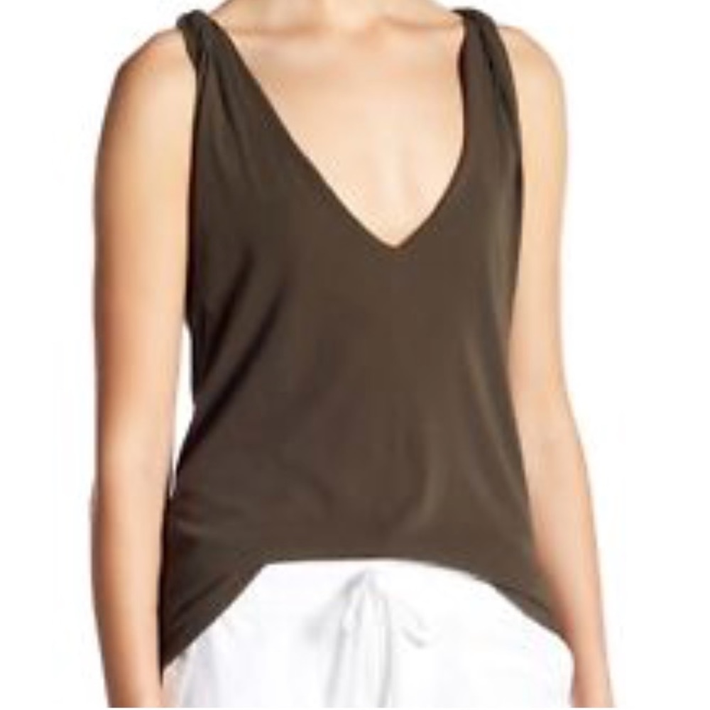 NWT James Perse Twist Strap Tank Size 3